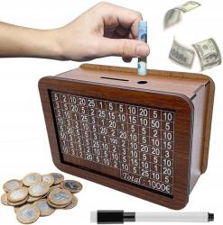  Gchen Fa persely számlálóval és tollal, gyerekeknek és felnőtteknek (07372068639)