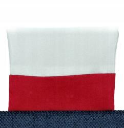 CGM Párnahuzat fehér-piros, nemzeti színekben (WYPUSTKA/27/13/PROSTOKĄT/BARWY)