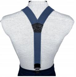 CGM Nadrágtartó Kék világos farmer Nagyon Erős széles 4 cm (6/66)