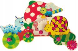 Hess fából készült akasztó 5 akasztóval Rét (30299)