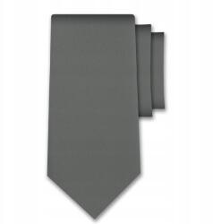 CGM Szürke Acél Nyakkendő Keskeny Hering Sima Slim (K1/5/3)