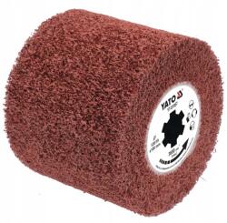 TOYA Szaténcsiszoló Kefe Fa Acél Csiszolásához Nem Szőtt P120 81957 (YT-81957)