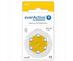everActive Akkumulátor hallókészülékekhez Everactive 10 6 db (ULTRASONIC 10)