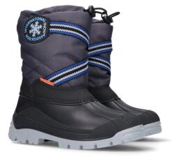 Demar SNOW LAKE 1314D / Gyerek hótaposó birkagyapjúból - grafitszürke 29-30 (1314D/29-30)