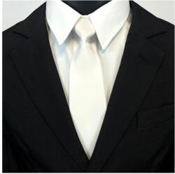  Fehér gumis fiú nyakkendő kész nyakkendő (K4/27)