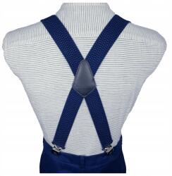 CGM Nadrágtartó dupla X Erős sötétkék 4 cm (SZ/4/X/GRANAT)