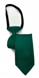 CGM Zöld sötét üveg nyakkendő gumis egyszínű (Nr 68)