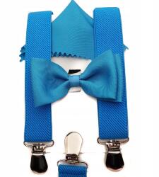 CGM Gyermek Türkiz Masni Matt Nyakpánt Zsebkendővel (KPL/SZ3/MDZ/41)