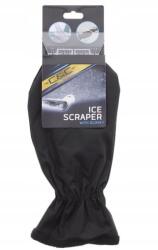  Ablakkaparó fagyálló autó polár kesztyű, fekete