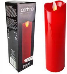 Cortina Led gyertya Mozgó Lánggal Piros 17, 5/5CM 1 Darab (16/23/WAX-R)
