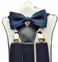 CGM Gyerek Sötétkék Csokornyakkendő, Csokornyakkendő (Mucha)