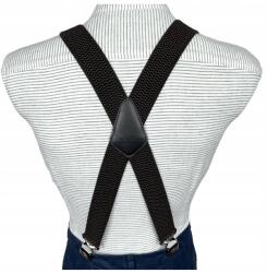 CGM Hosszú nadrágtartó dupla X Erős Sötétbarna 140 cm magas (SZ/6/X/140/CIEMNYBRĄZ)