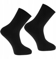 Moraj Nyomásmentes, nem szorító zokni Lapos varrás 100% Pamut fekete 42-44 (Skarpetki/SMCL240-001/42-44)