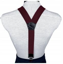 CGM Nadrágtartó bordó Extra erős 4 cm széles (6/11)