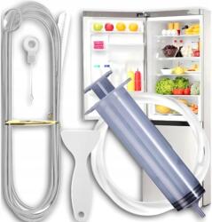  Hűtőszekrény Tisztító Készlet Lefolyó Fecskendő Nagy Fecskendő (ZESTAW DO CZYSZCZENIA LODÓWKI STRZYKAWKA)