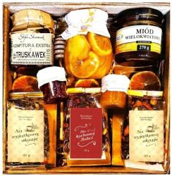 Spichlerz Zdrowia Nagy Ajándékkosár Ajándék Tea Valentin Napra Nőnapra (5906138926807)