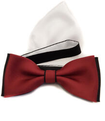 CGM Bordó-fekete Legyező Matt Fehér Huzattal (M/PLUS/11/1)