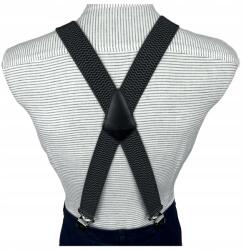 CGM Nadrágtartó dupla X Erős Grafit Sötétszürke 4 cm (SZ/6/X/45)