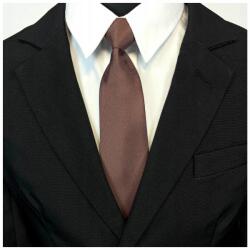  Barna csokoládés fiú nyakkendő gumis kész nyakkendő (K4/50)