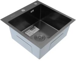 Böhm Кухненска мивка BOHM BH5050B Nano Black SUS304 500×500×215 мм (16975) Мивка за вграждане