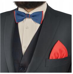 CGM Sötétkék-piros Legyező, Fehér Csíkkal (M3/64/13)