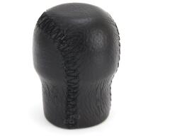 AMIO Nuca schimbator de viteza din piele neagra cu fir negru - 01757 (AVX-AM01757) - edanco