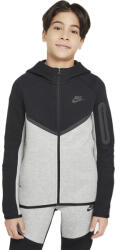 Nike Cardigan Sport Pentru Copii Nike Tech Fleece Din Bumbac Cu Glugă Gri Sportswear Tech HV5867-064 (HV5867-064)