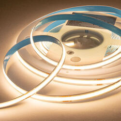 Special LED Led szalag COB 10W/m 280 led/m beltéri meleg fehér 24V (30032)