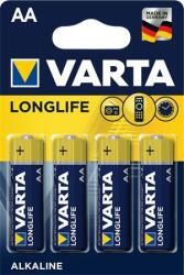 VARTA Elem, AA ceruza, 4 db, Longlife (4106 101 414)