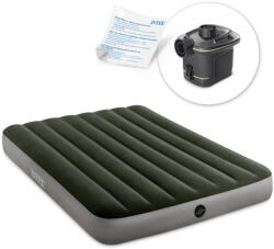 Intex 191x137x25 cm-es légmatrac elektromos szivattyúval INTEX 64778