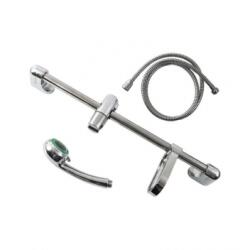 Styron Zuhanyrúd szappantartóval zuhanyszett (ZR-02)