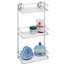 Műanyag-P STICK polc egyenes 3 részes króm (KRO-RA-096103)