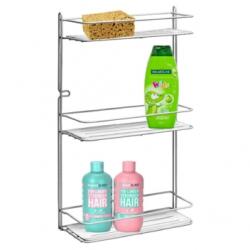 Műanyag-P ICE polc egyenes 3 részes fehér epoxy (HAS-FR-919030)