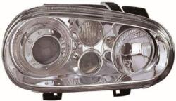 VW Golf IV 1997-2003 - FSZ PÁR H7/H7/H3 LED KÖR HELYZ. DEPO króm