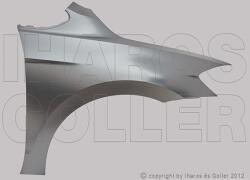 VW Golf VII 2014-2020 Sportsvan - Első sárvédő jobb