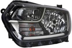 Dacia Duster 2018-2021 - Fényszóró H7/H1+LED bal (motoros) DEPO