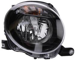 Fiat 500 2007-2016 - Fényszóró H7 jobb (tompított) MM FEKETE