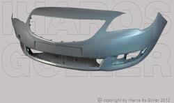 Opel Meriva B/2 2014- - Első lökhárító alapozott