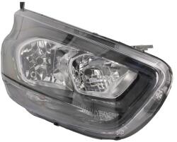 Ford Transit Custom 2018-2022 - Fényszóró H7/H15 fekete h. jobb (motorral) DEPO