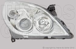 Opel Vectra C/2 2005-2008 - FSZ H1/H7 jobb króm házas (motoros) DEPO