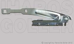 Dacia Duster 2013-2017 - Gépháztető zsanér, bal