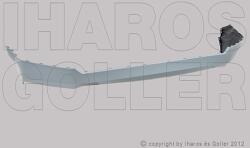 Peugeot Expert 2016- - Hátsó lökhárító fekete (rövid teng. táv) - alkatresz - 38 408 Ft