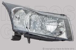 Chevrolet Cruze 2009-2012 - Fényszóró H4 jobb (motorral) DEPO