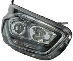Ford Transit Custom 2018-2022 - Fényszóró H1/H7/LED fekete h. (motorral) jobb DEPO