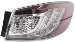 Mazda 3 2009-2011 - Hátsó lámpa kpl. jobb külső 4 a. LED-es ezüst DEPO