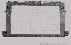 Ford Fiesta 2017-2021 - Homlokfal kpl. (nyitott)