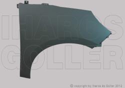 Renault Megane Scenic 2012-2016 - Első sárvédő jobb, alapozott (műanyag)