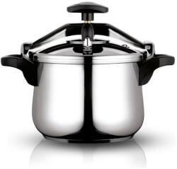 Fagor Oala sub presiune Fagor Clasica 100602647, 6 L, 55 kPa, 3 sisteme de siguranta, Otel 18/10, Argintiu (Clasica 100602646 6l)