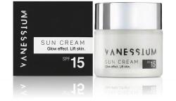 Vanessium Suncare Suncare Sun Cream SPF15 fényvédő készítmény arcra minden bőrtípus 50 ml uniszex