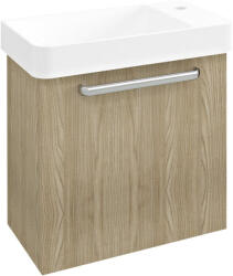 SAPHO LATUS VIII mosdótartó szekrény. balos/jobbos. 51x50x28cm. bardíni szilva